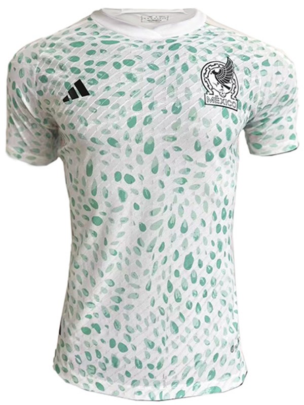 Mexico away jersey soccer uniform men's second football kit tops sport shirt 2023